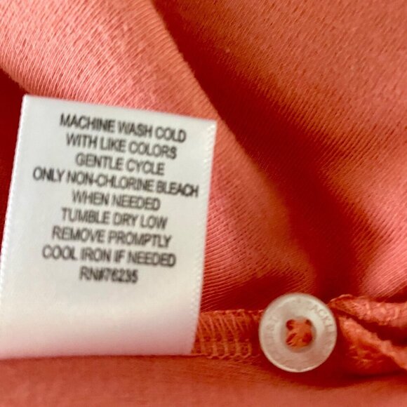 Tackle & Tides Orange Short Sleeve Polo Shirt Men's Large - Picture 10 of 10